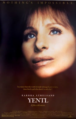 Yentl (1983) original movie poster for sale at Original Film Art - Vintage Movie Posters
