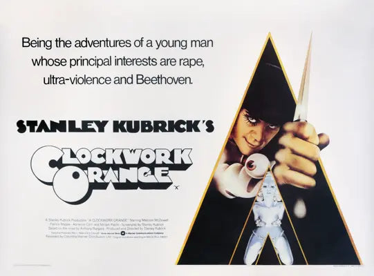 Clockwork Orange (1972) original movie poster for sale at Original Film Art