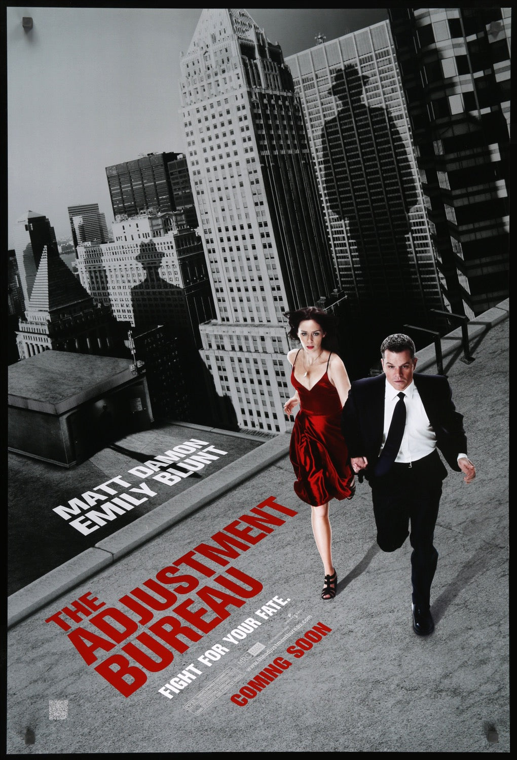 Adjustment Bureau (2011) original movie poster for sale at Original Film Art - Vintage Movie Posters