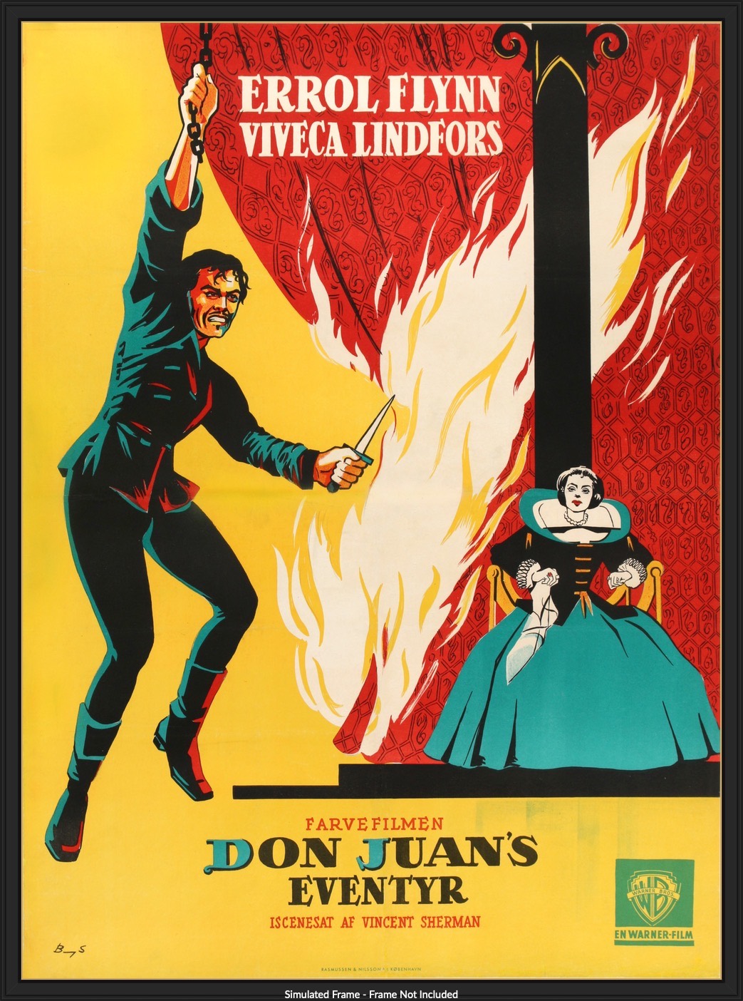 Adventures of Don Juan (1949) original movie poster for sale at Original Film Art