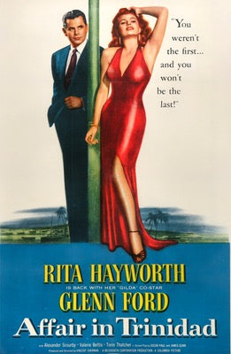 Affair in Trinidad (1952) original movie poster for sale at Original Film Art