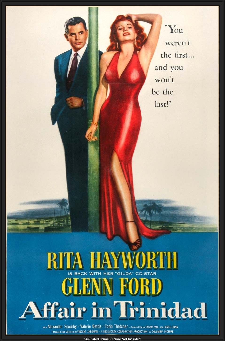 Affair in Trinidad (1952) original movie poster for sale at Original Film Art - Vintage Movie Posters