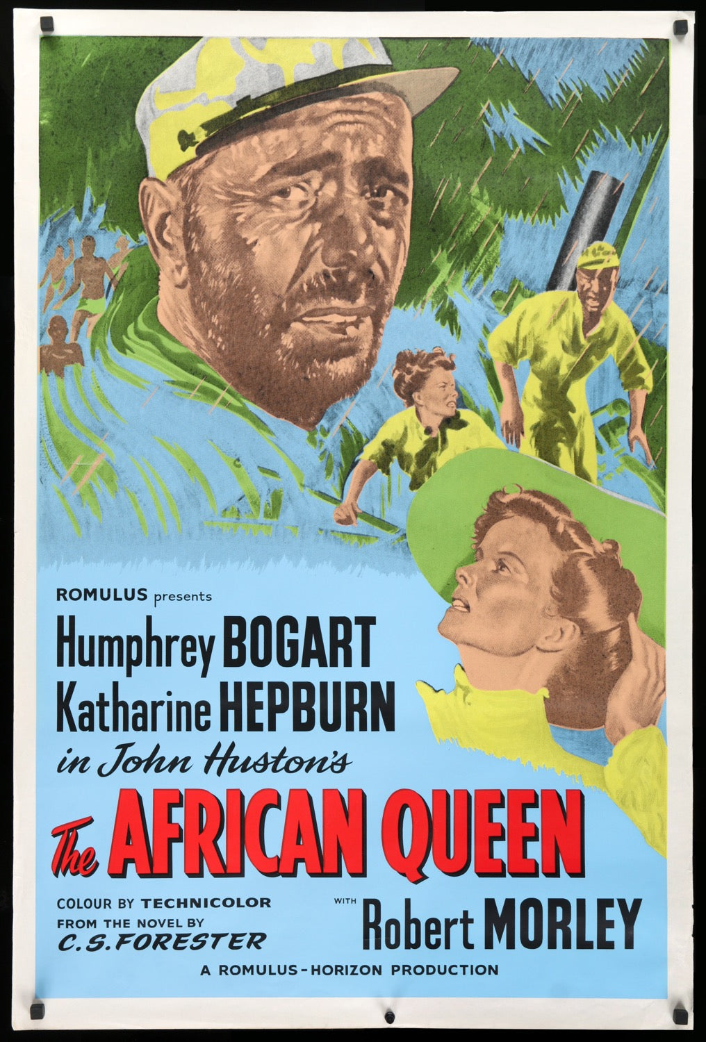 African Queen (1952) original movie poster for sale at Original Film Art - Vintage Movie Posters