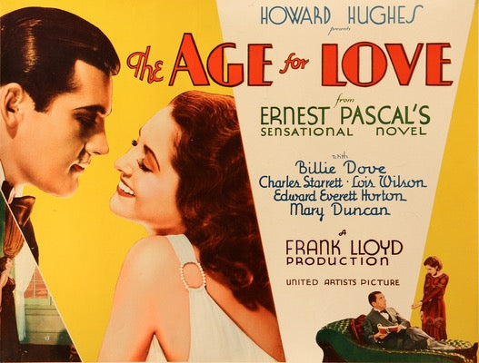 Age for Love (1931) original movie poster for sale at Original Film Art