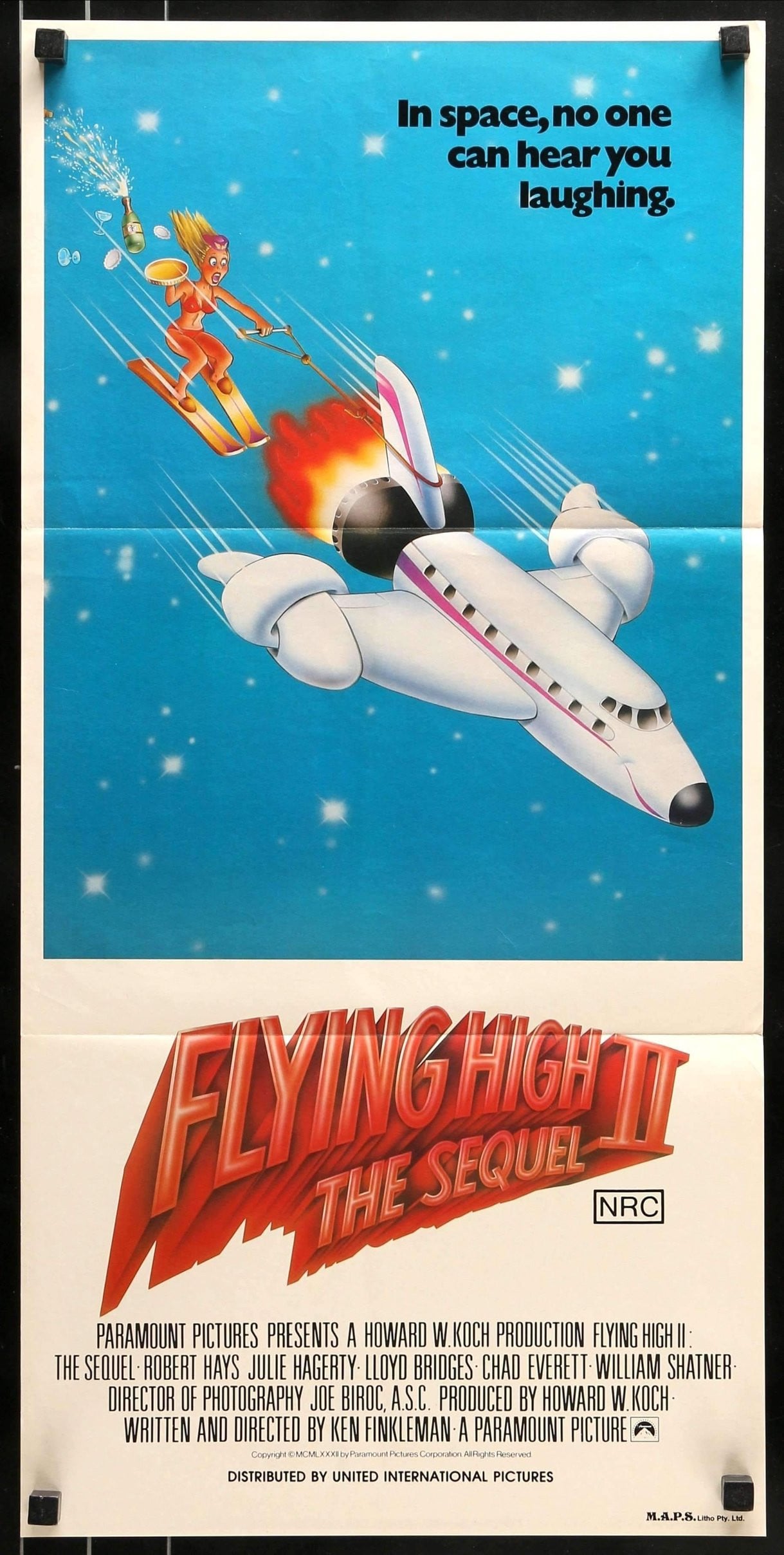 1982 Flying Jet Airplane 1982