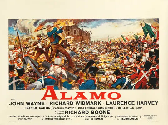 Alamo (1960) original movie poster for sale at Original Film Art