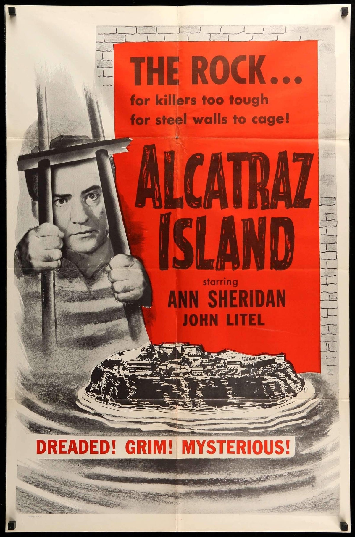 Alcatraz Island (1937) original movie poster for sale at Original Film Art