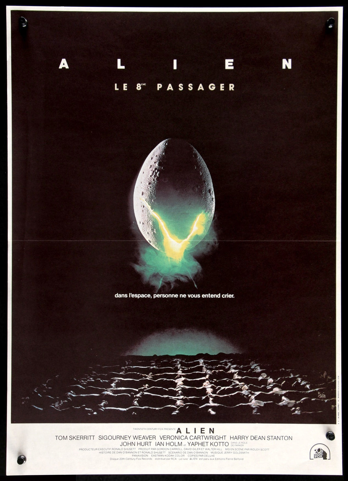Alien (1979) original movie poster for sale at Original Film Art - Vintage Movie Posters