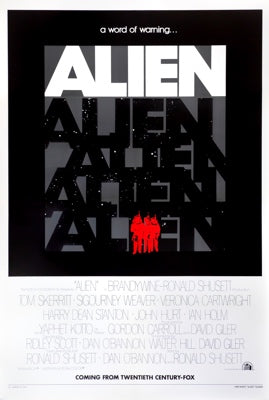 Alien (1979) original movie poster for sale at Original Film Art