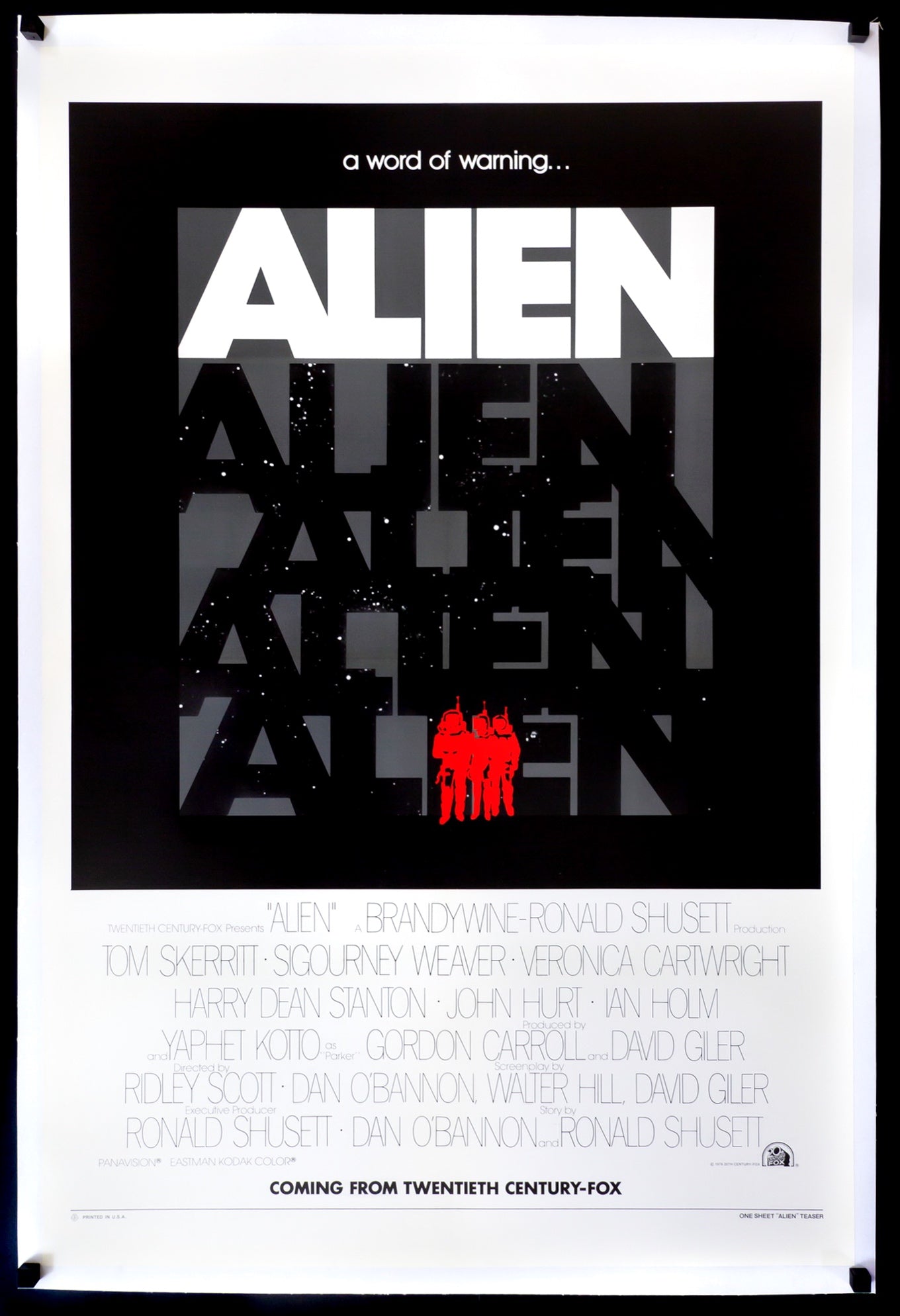 Alien (1979) original movie poster for sale at Original Film Art - Vintage Movie Posters