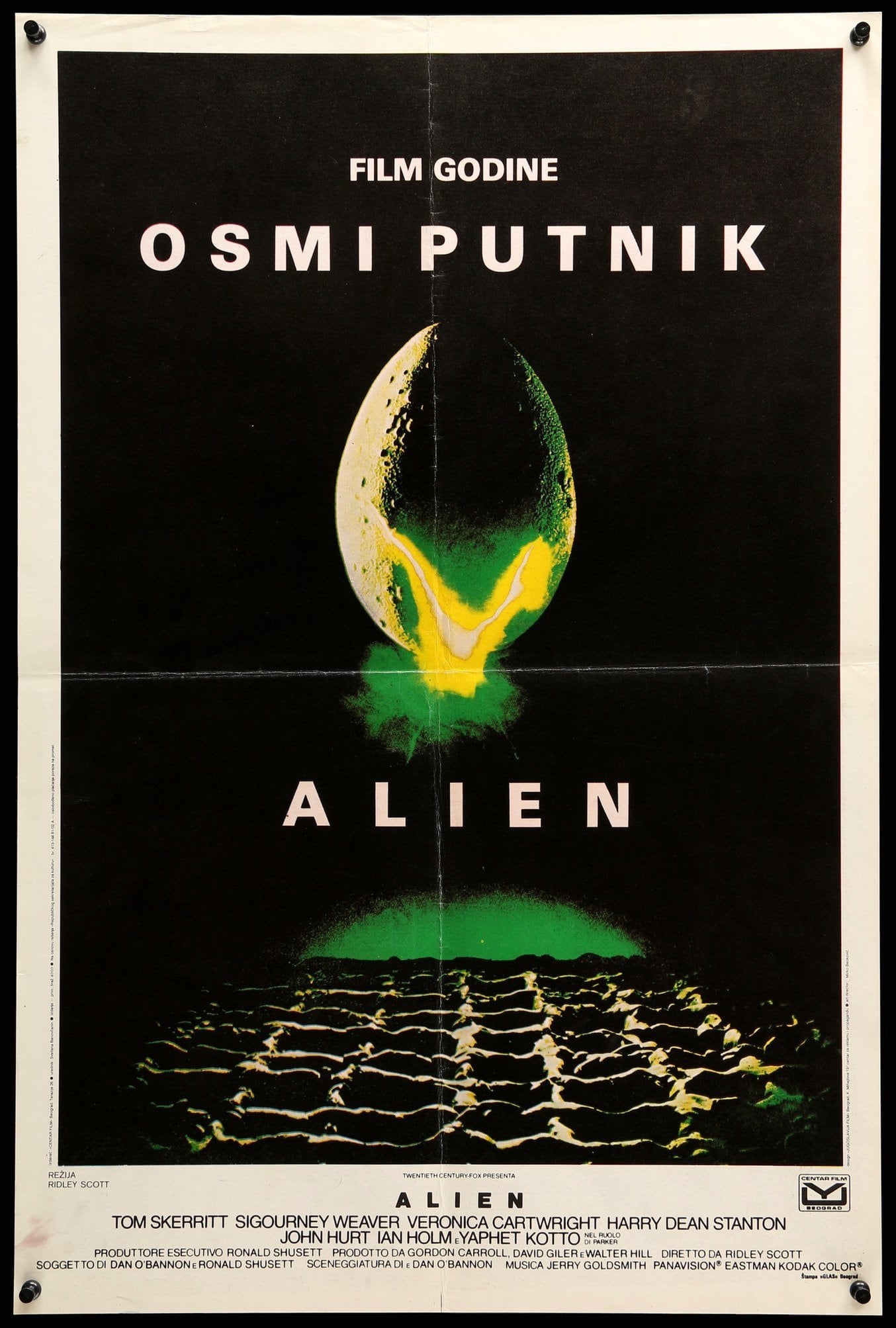 Alien (1979) original movie poster for sale at Original Film Art