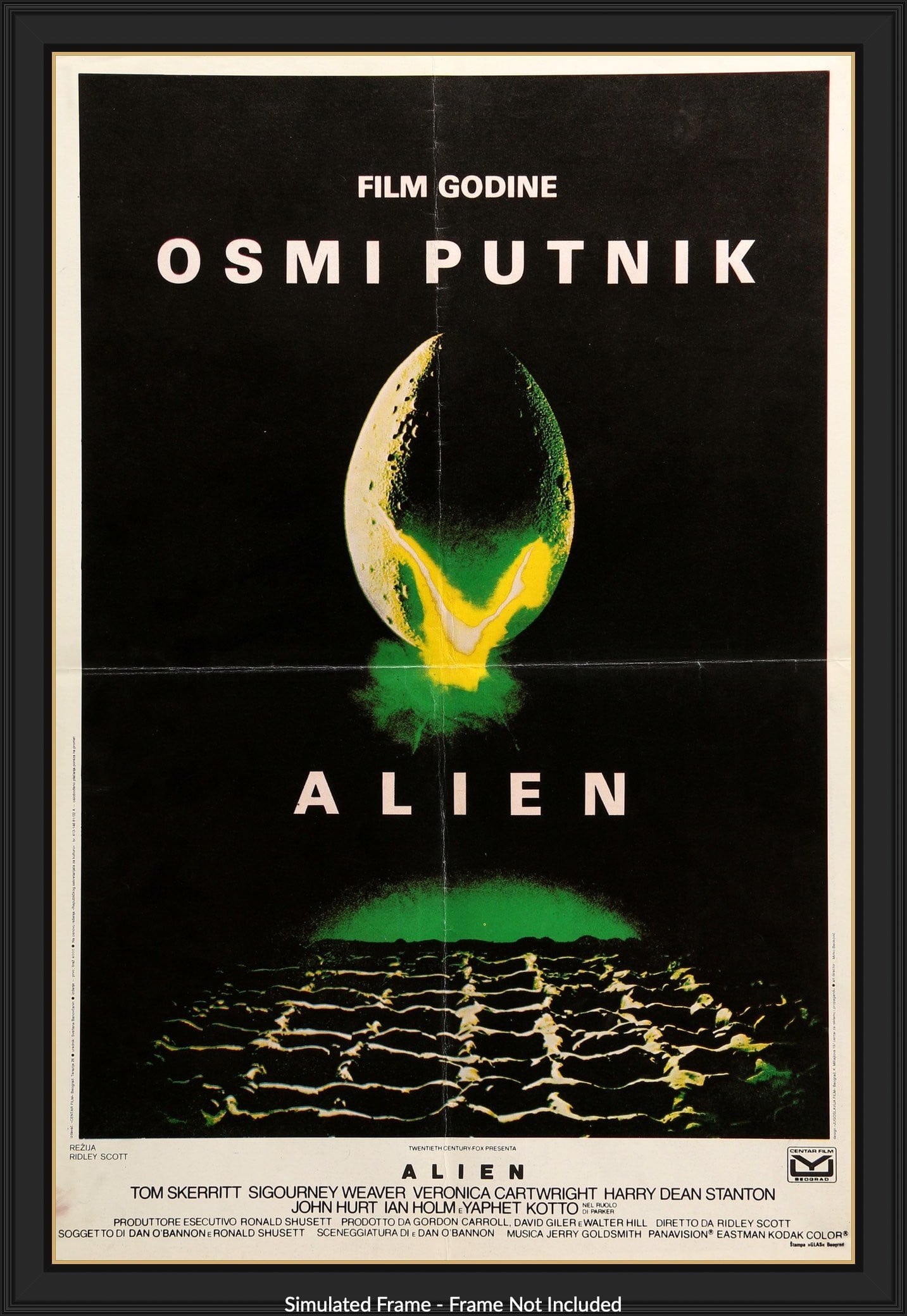 Alien (1979) original movie poster for sale at Original Film Art