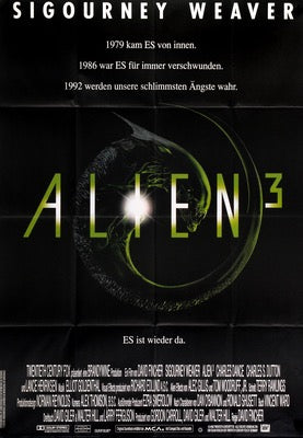 Alien 3 (1992) original movie poster for sale at Original Film Art - Vintage Movie Posters