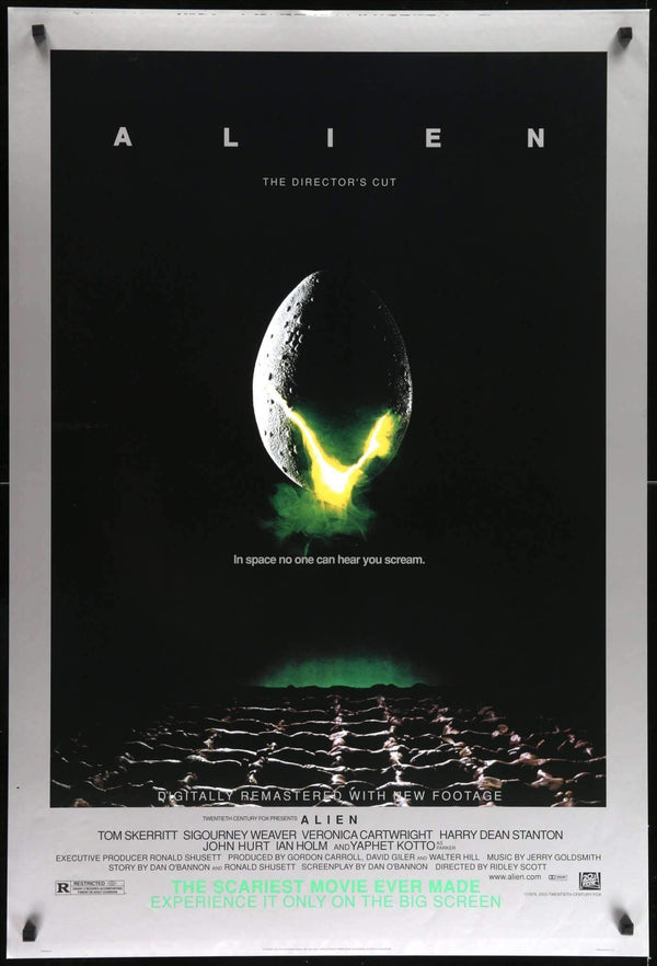 Alien (1979) - Original R03 One-Sheet Movie Poster - 27" x 40 ...