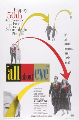 All About Eve (1950) original movie poster for sale at Original Film Art