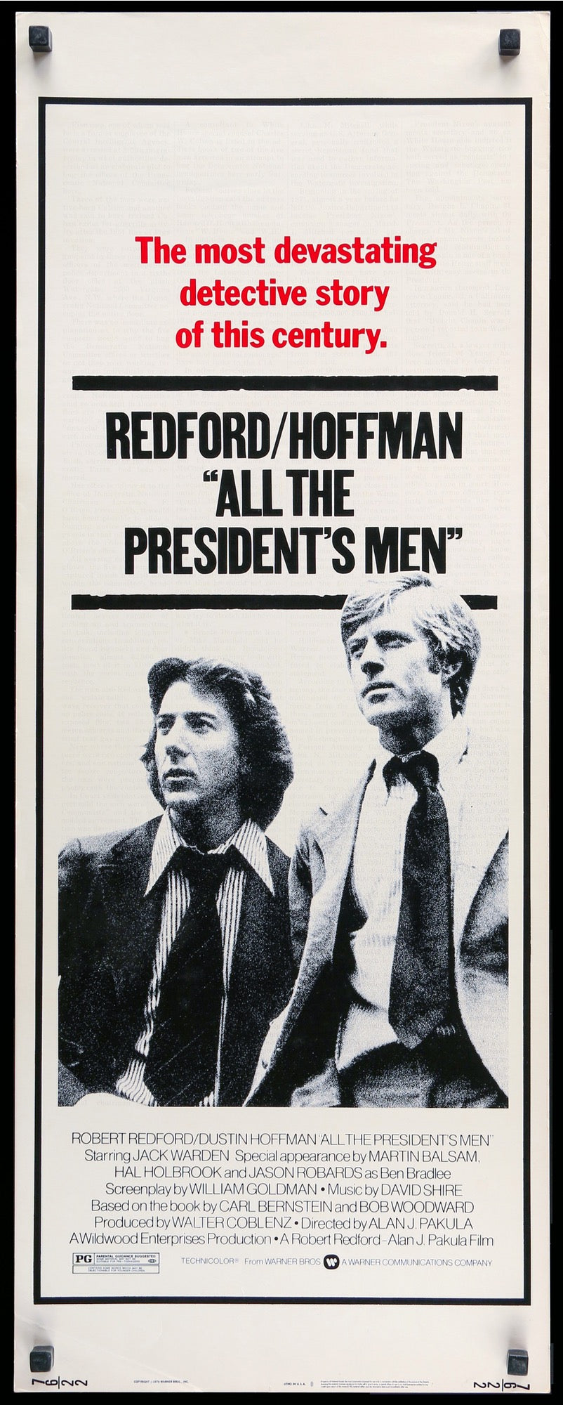 All the President&#39;s Men (1976) original movie poster for sale at Original Film Art - Vintage Movie Posters