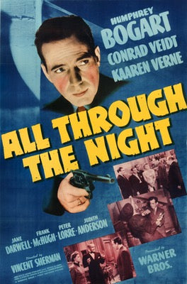 All Through the Night (1942) original movie poster for sale at Original Film Art