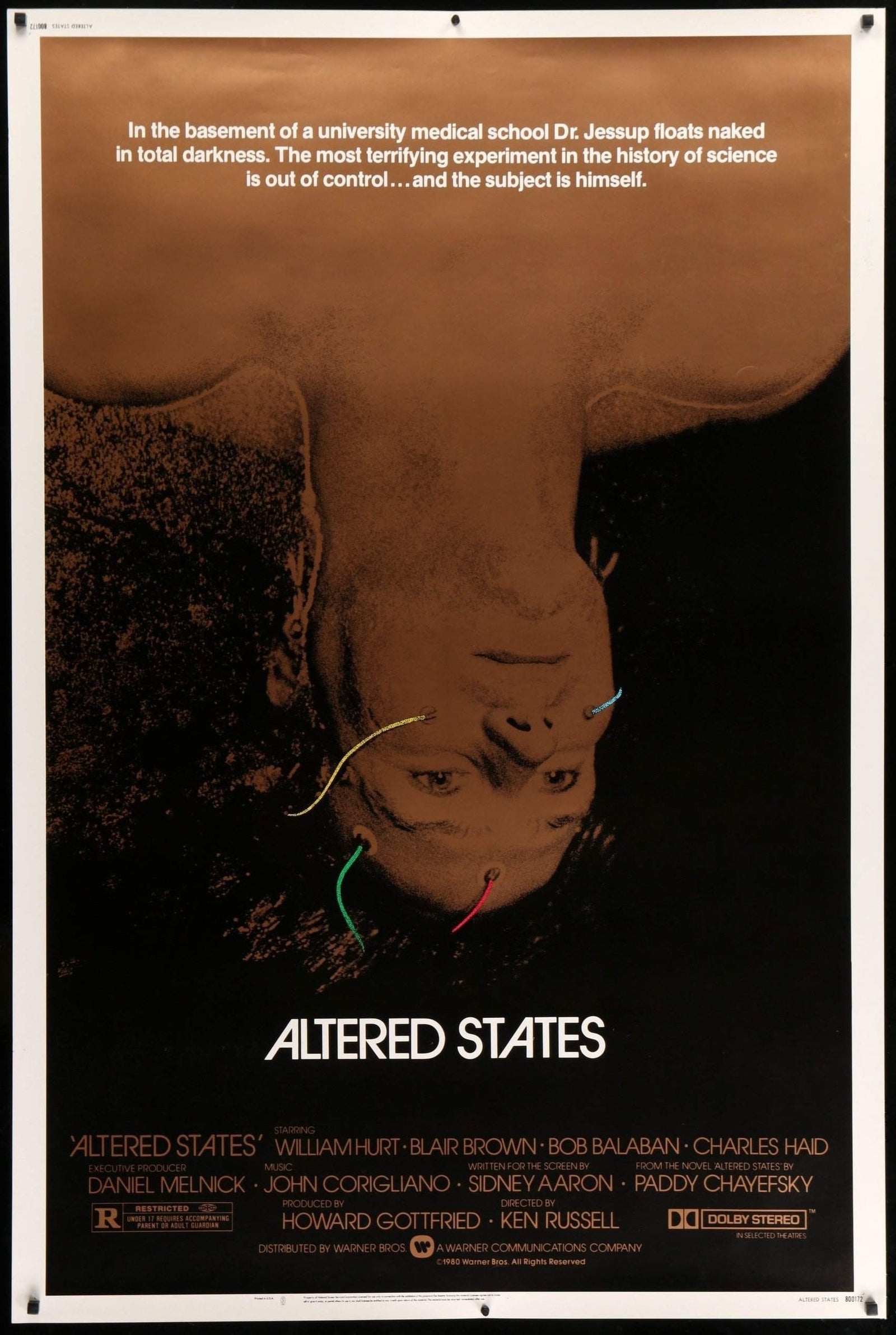 Altered States (1980) original movie poster for sale at Original Film Art - Vintage Movie Posters