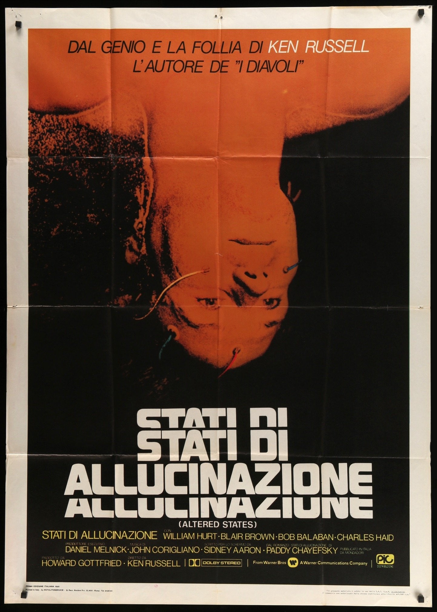 Altered States (1980) original movie poster for sale at Original Film Art - Vintage Movie Posters