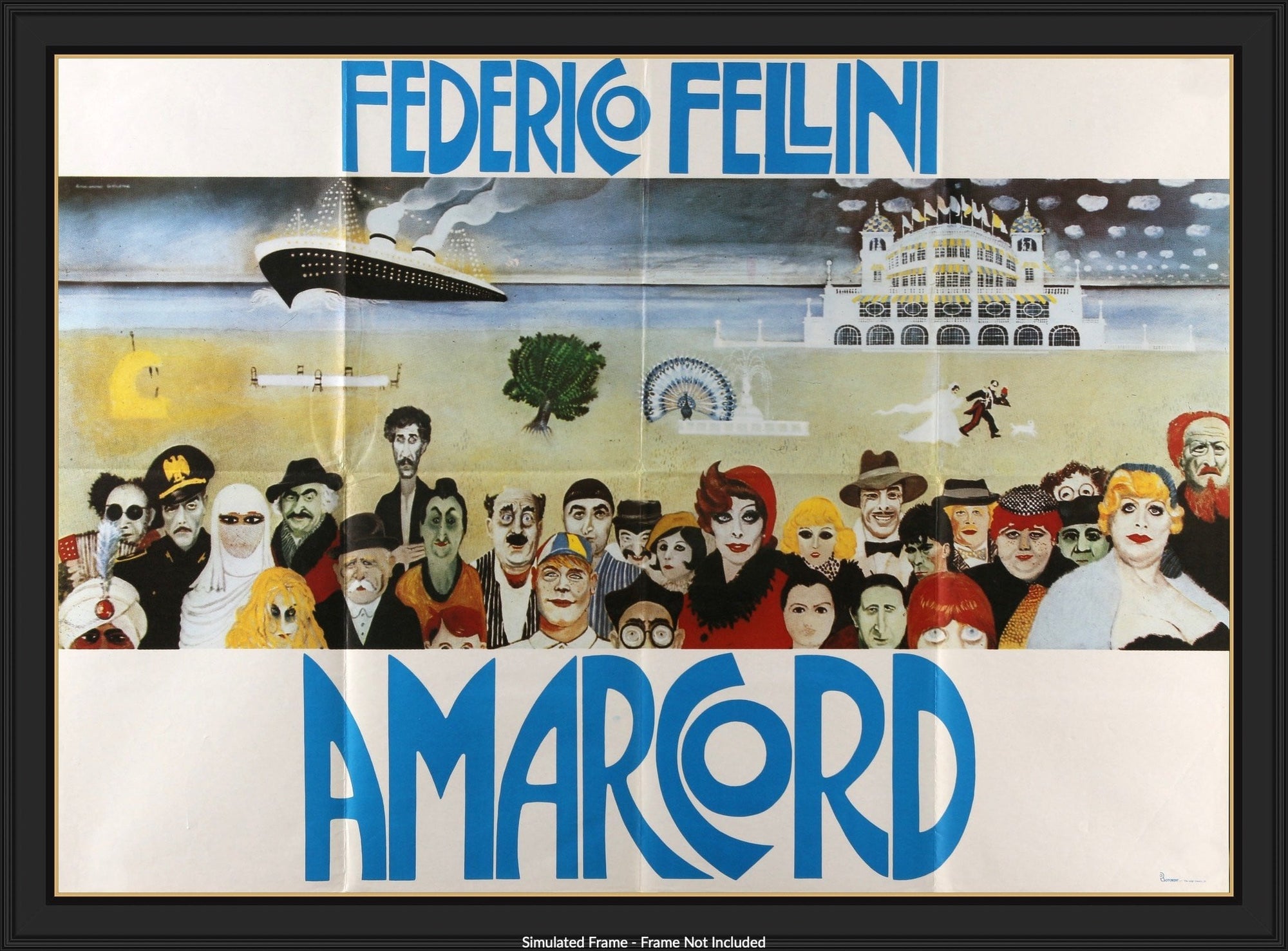Amarcord (1973) original movie poster for sale at Original Film Art