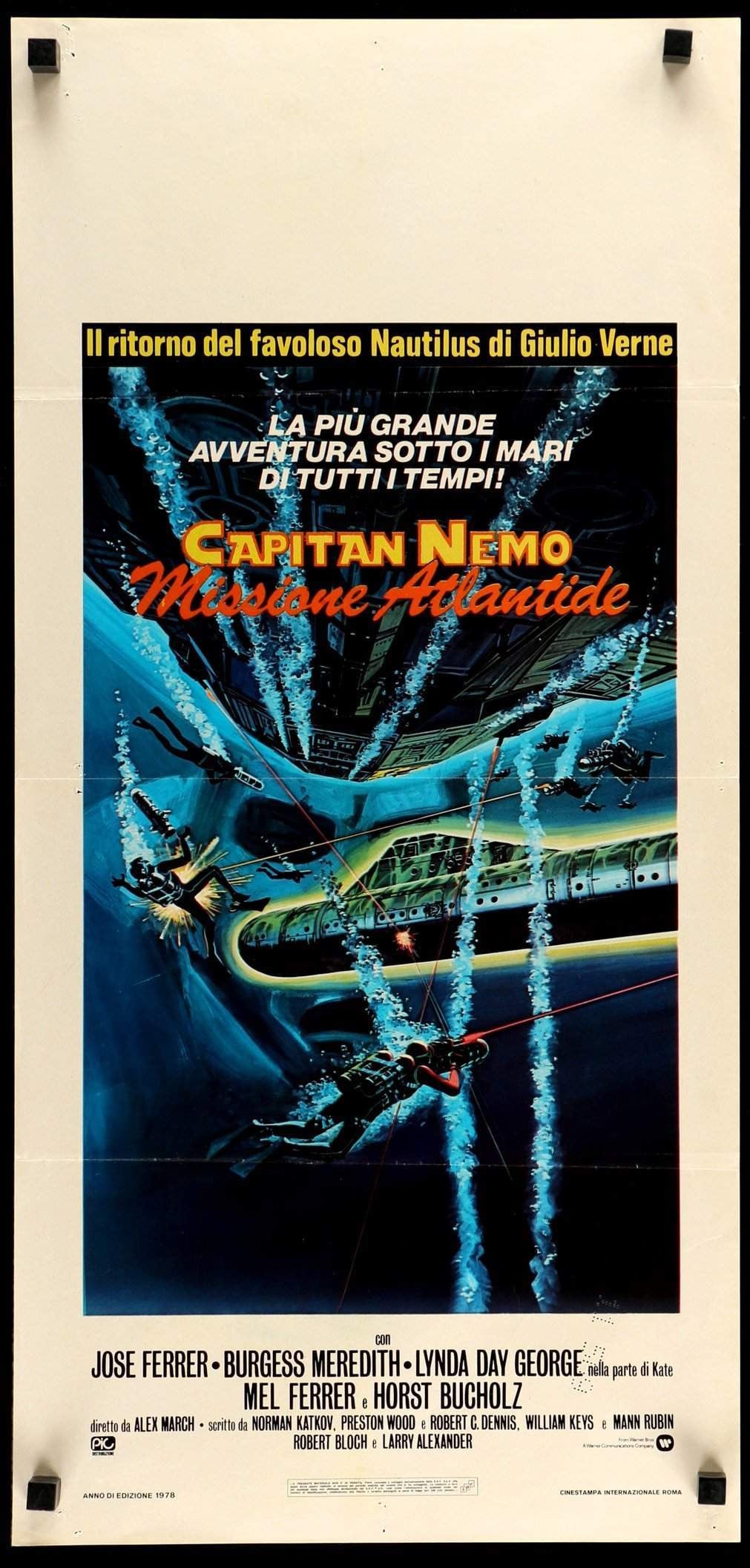 Amazing Captain Nemo (1978) original movie poster for sale at Original Film Art - Vintage Movie Posters