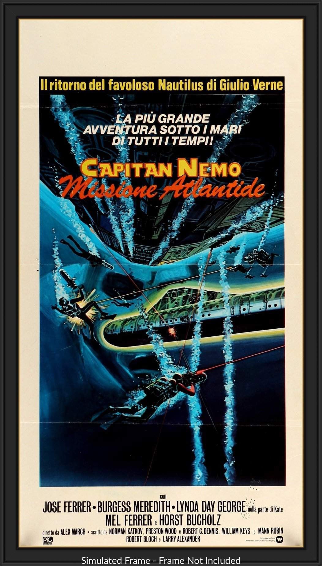 Amazing Captain Nemo (1978) original movie poster for sale at Original Film Art