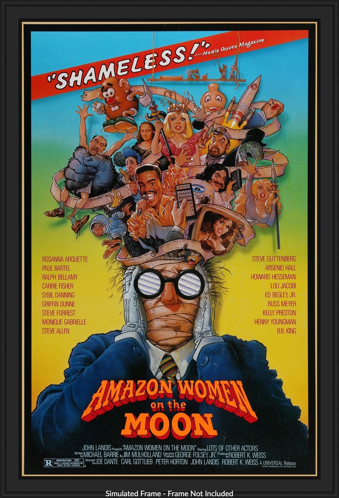 Amazon Women on the Moon (1987) original movie poster for sale at Original Film Art