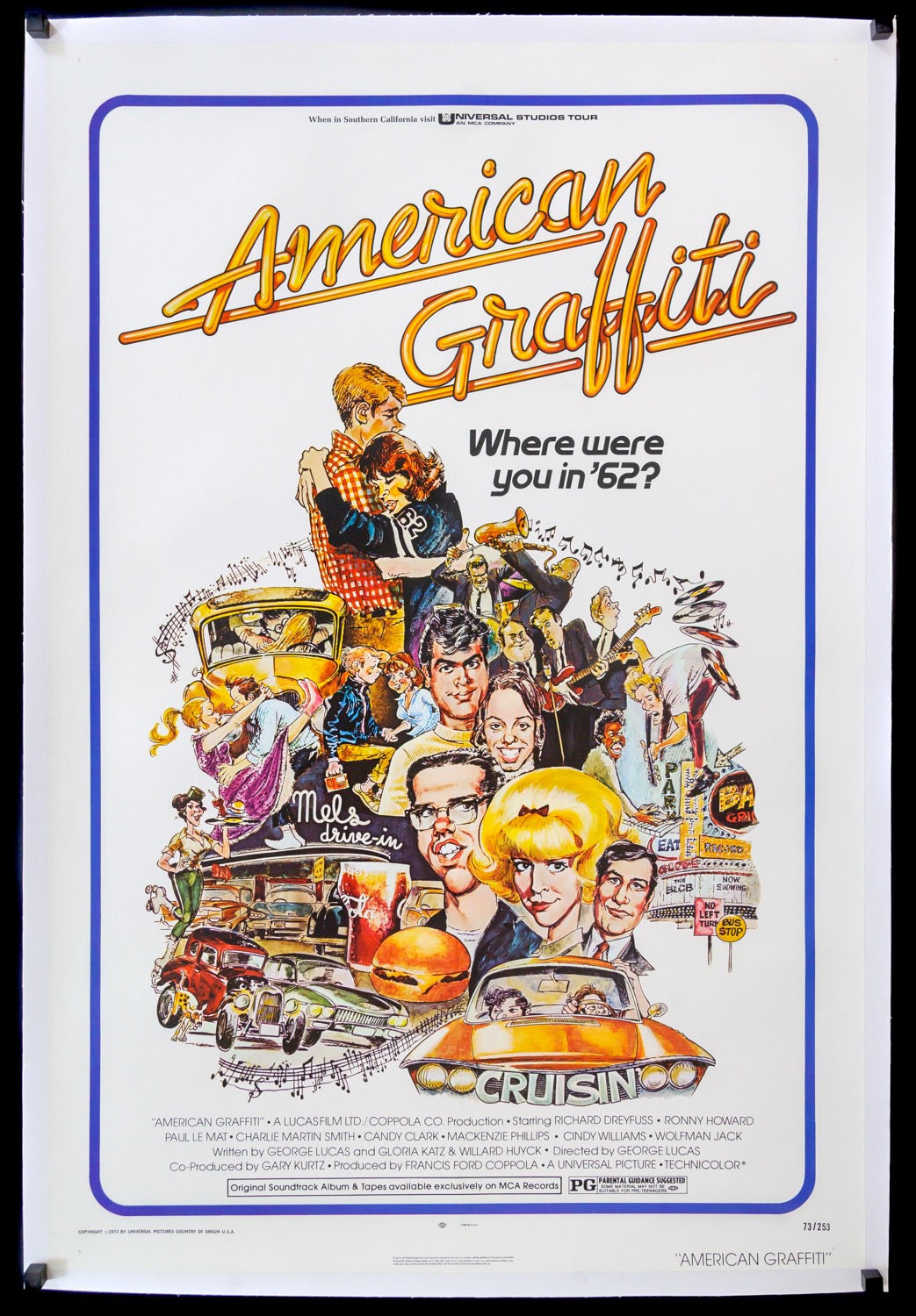 American Graffiti (1973) original movie poster for sale at Original Film Art