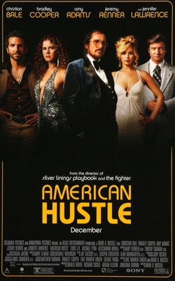 American Hustle (2013) original movie poster for sale at Original Film Art - Vintage Movie Posters