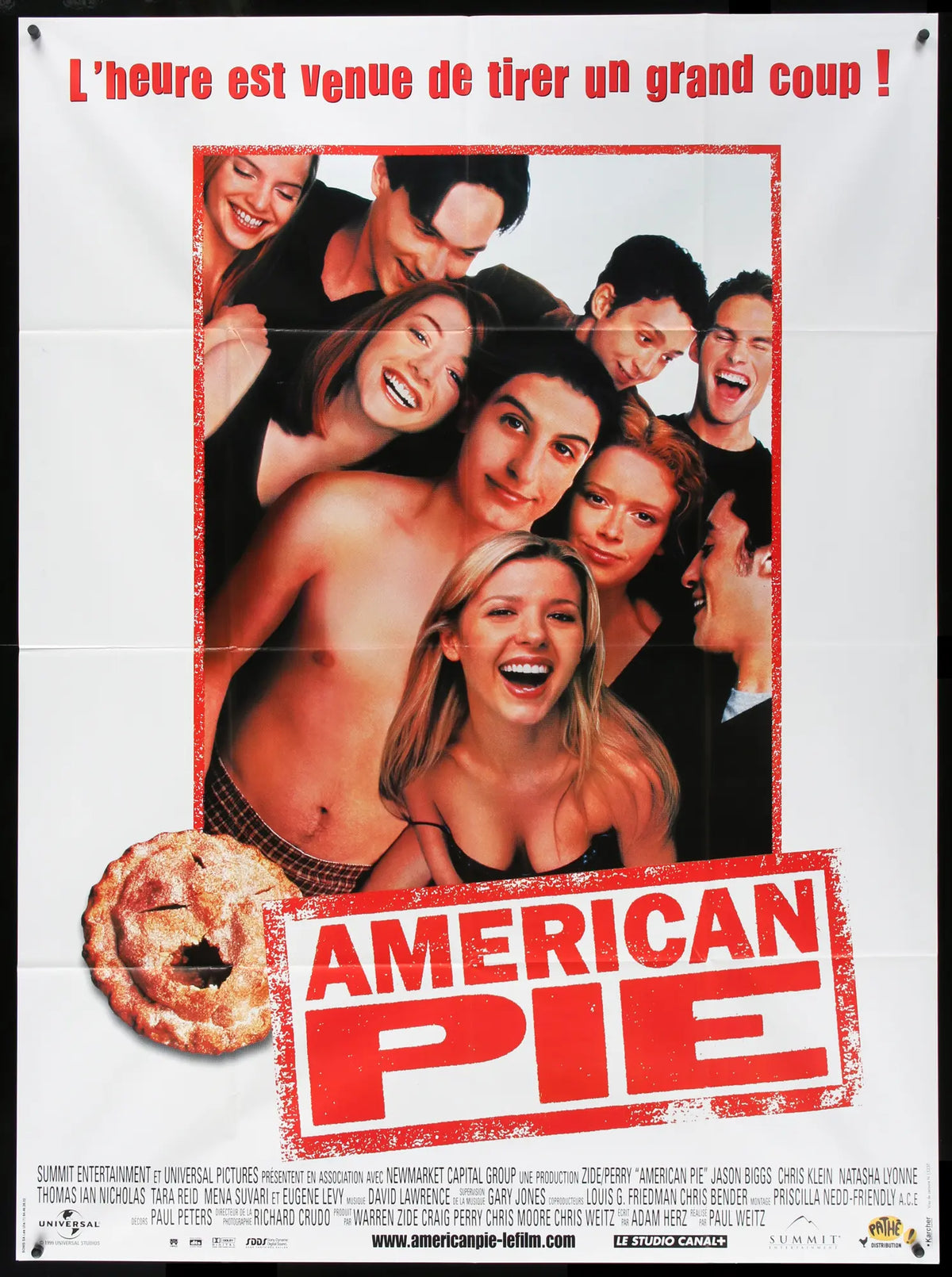 American Pie (1999) original movie poster for sale at Original Film Art - Vintage Movie Posters