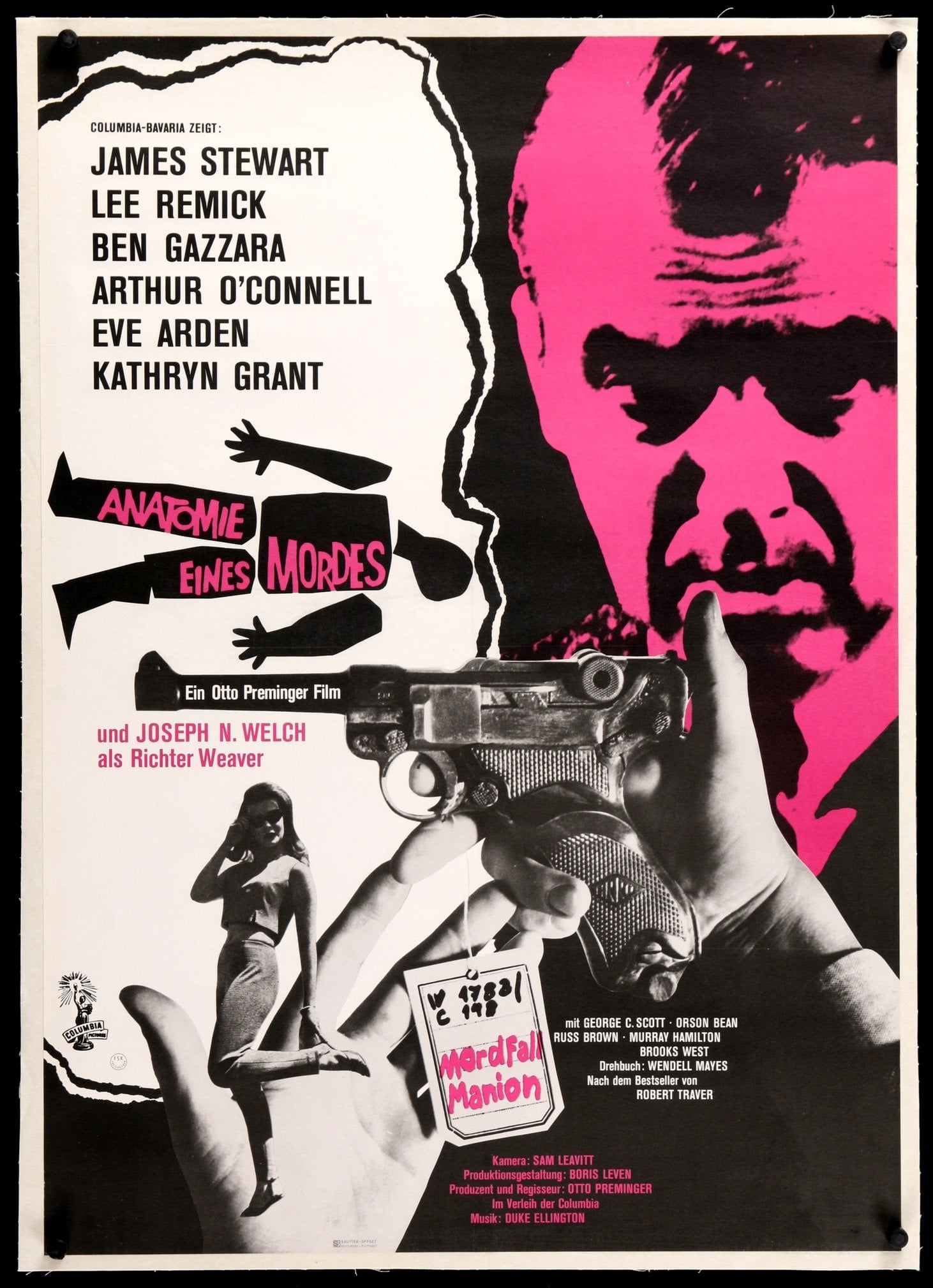 Anatomy of a Murder (1959) original movie poster for sale at Original Film Art - Vintage Movie Posters
