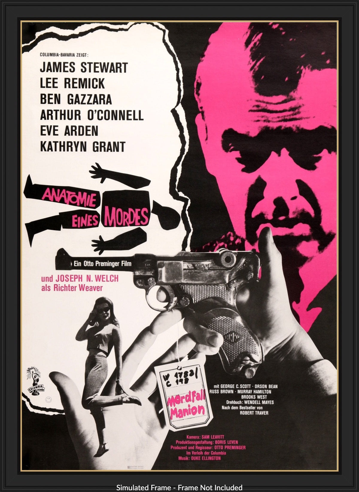 Anatomy of a Murder (1959) original movie poster for sale at Original Film Art - Vintage Movie Posters