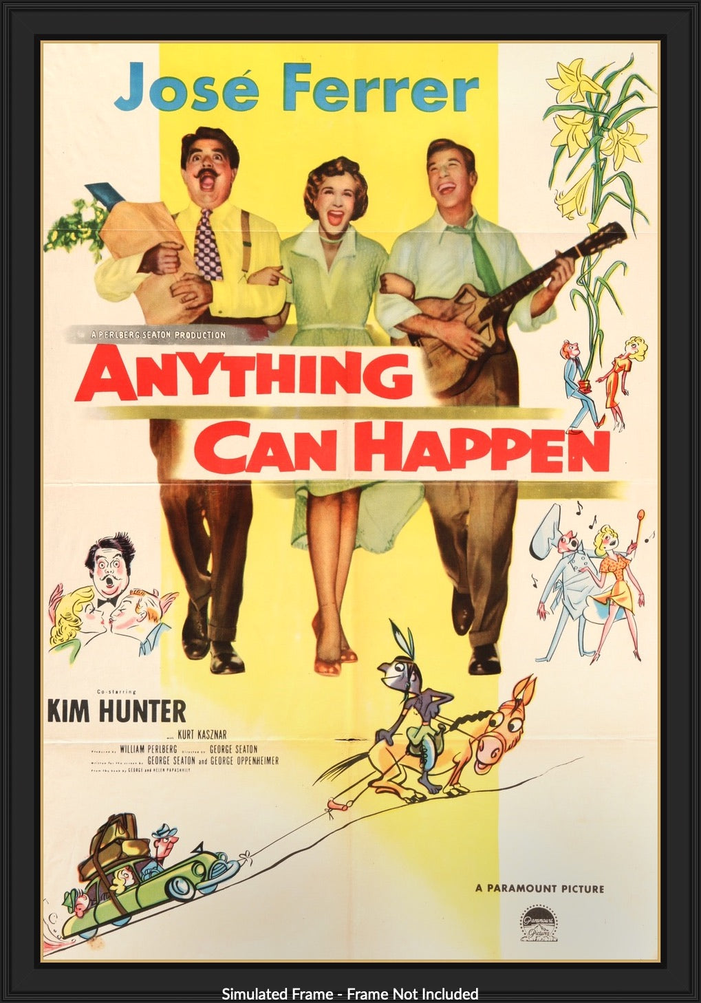 Anything Can Happen (1952) original movie poster for sale at Original Film Art