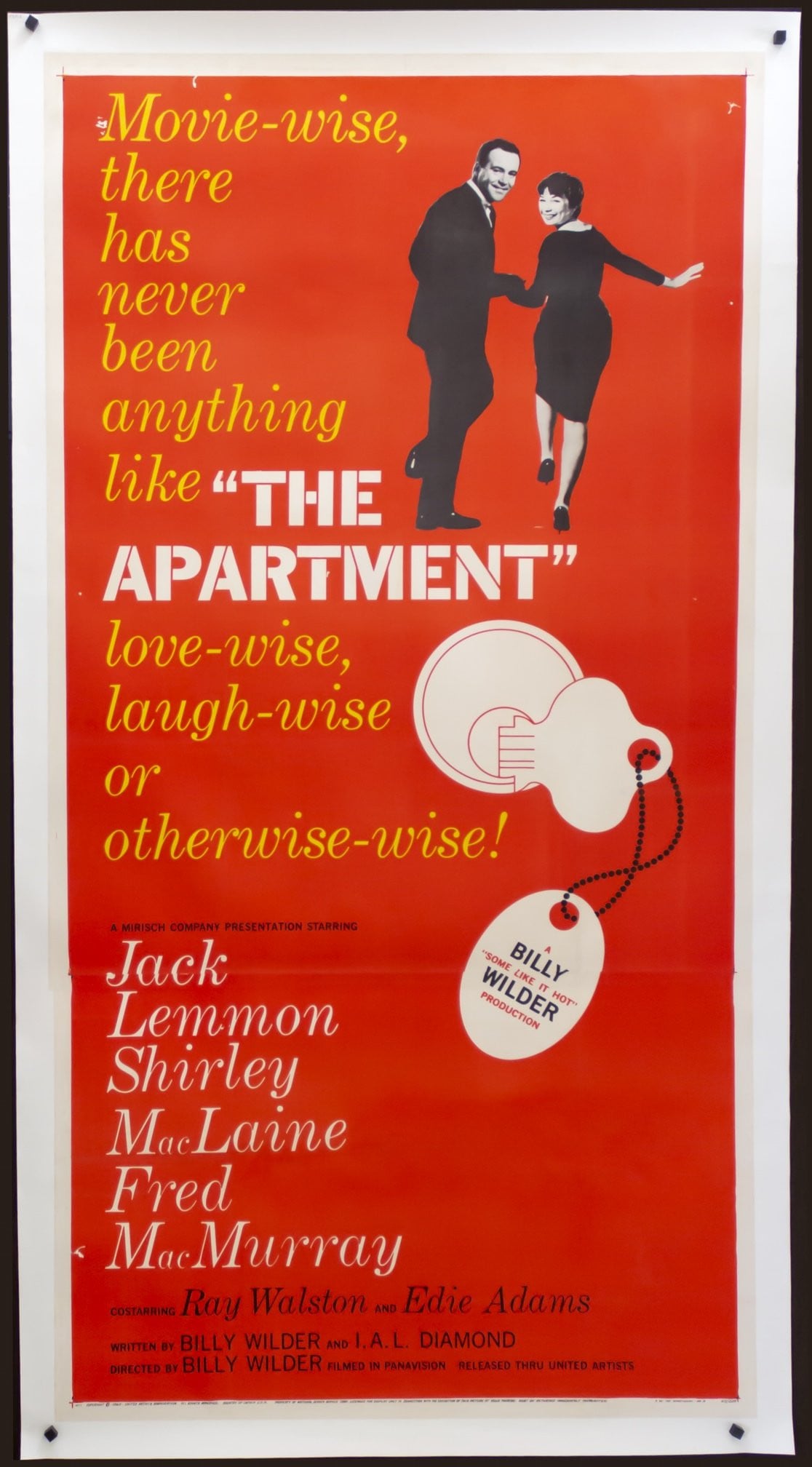 Apartment (1960) original movie poster for sale at Original Film Art - Vintage Movie Posters