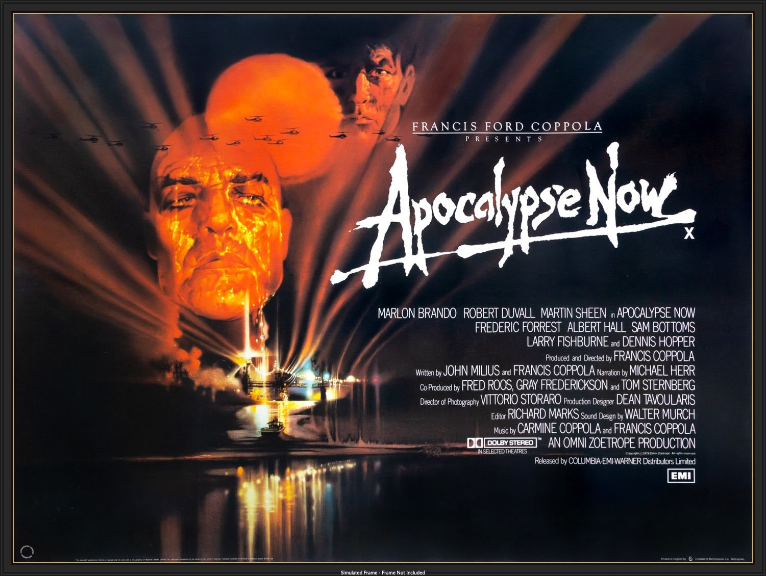 Apocalypse Now 1979 Original British Quad Movie Poster