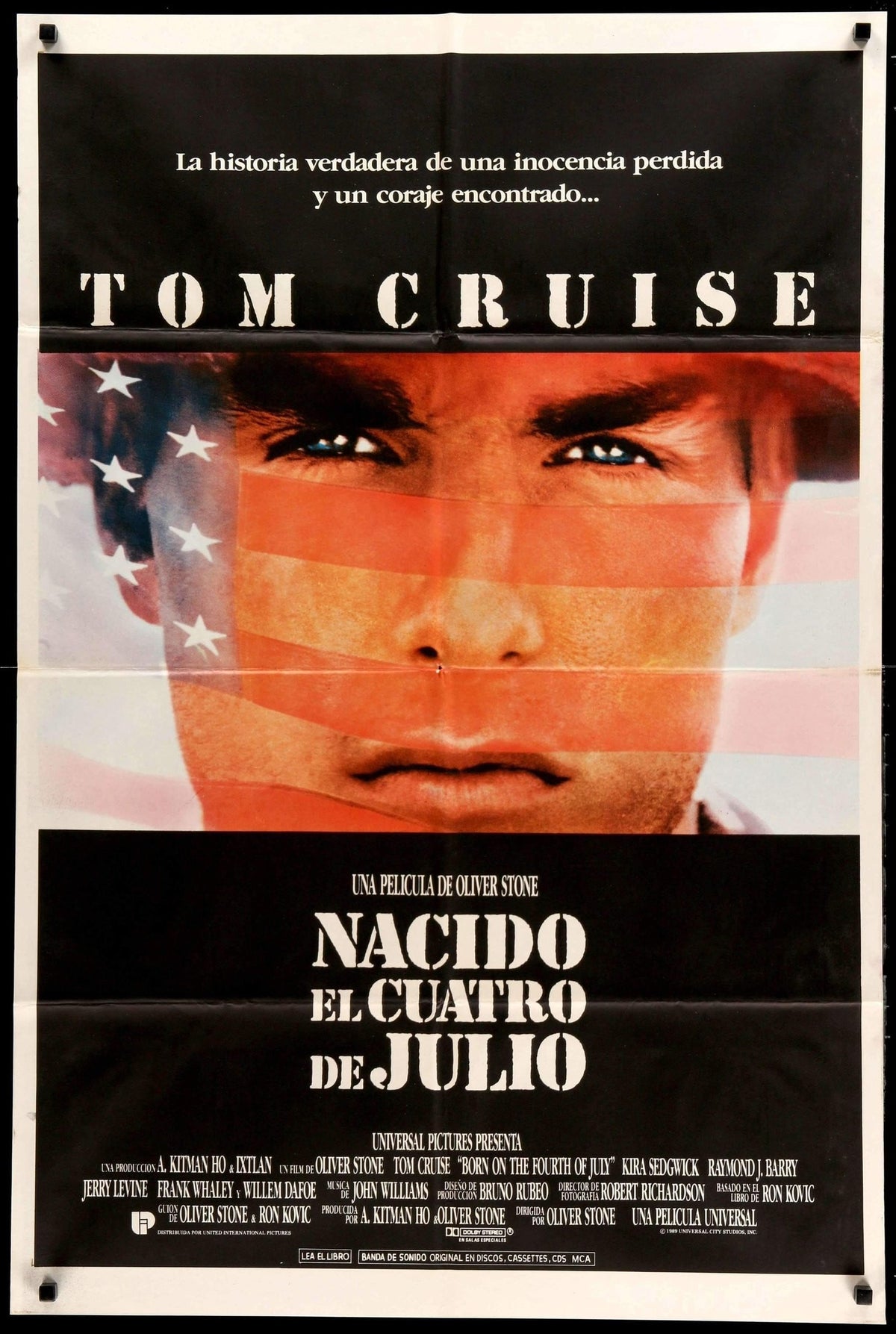 Born on the Fourth of July (1989) original movie poster for sale at Original Film Art - Vintage Movie Posters