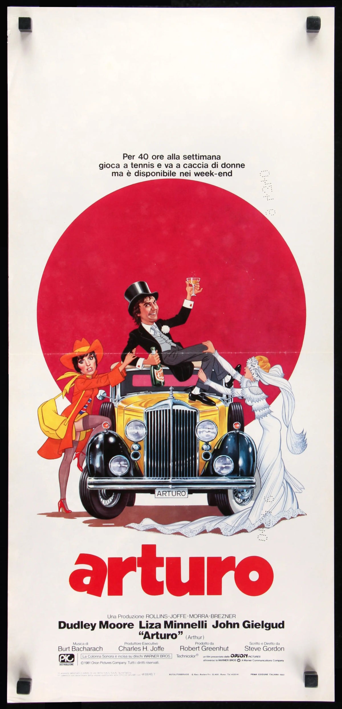 Arthur (1981) original movie poster for sale at Original Film Art - Vintage Movie Posters