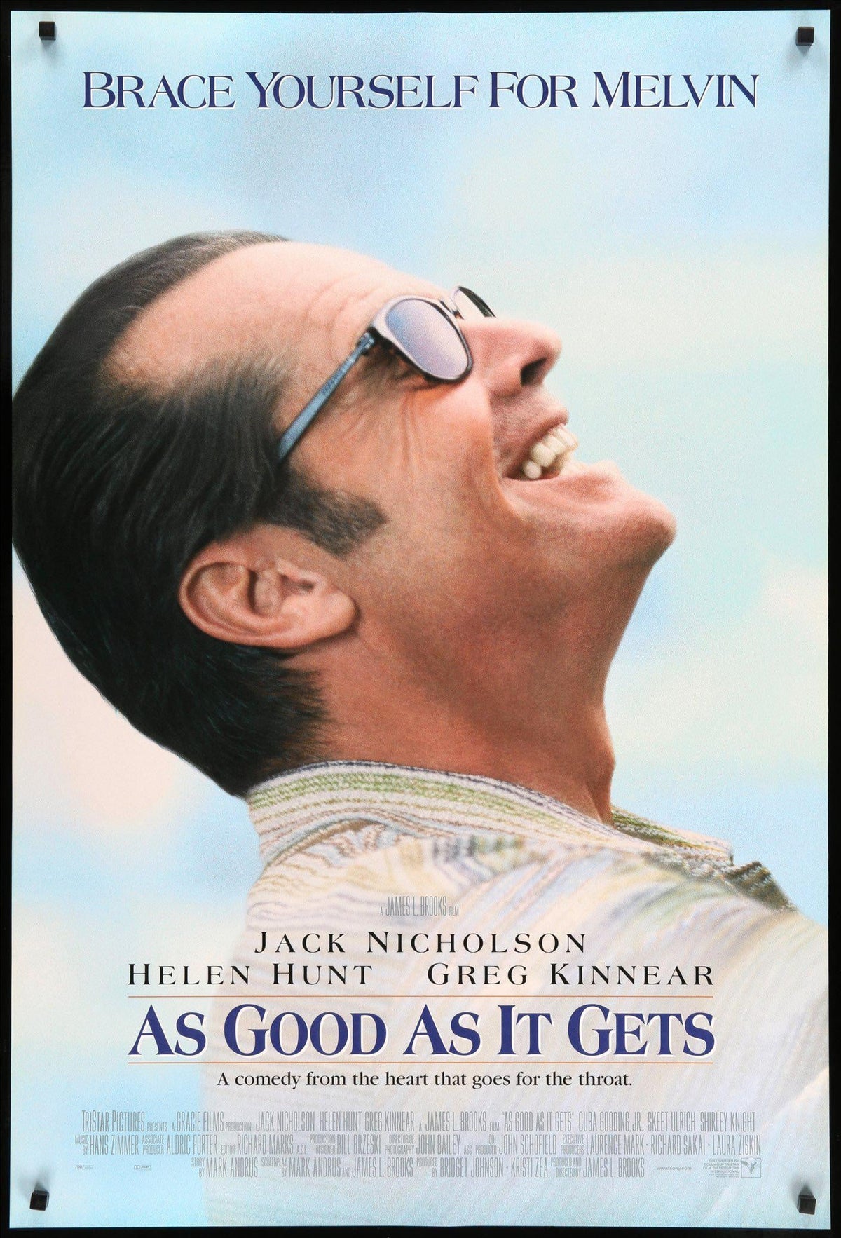 As Good As It Gets (1997) original movie poster for sale at Original Film Art