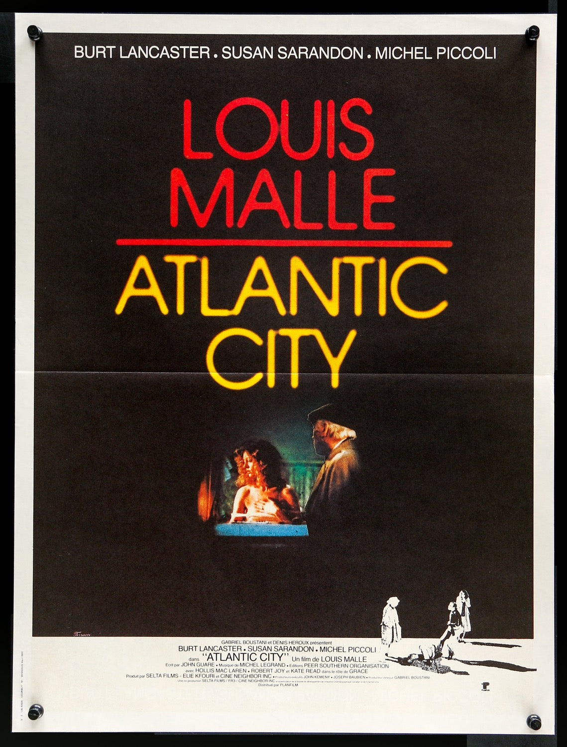 Atlantic City (1980) original movie poster for sale at Original Film Art - Vintage Movie Posters