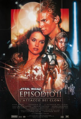 Star Wars: Episode II - Attack of the Clones (2002) original movie poster for sale at Original Film Art