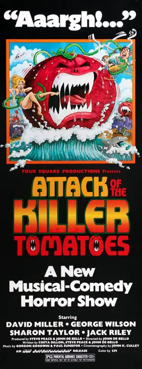 Attack of the Killer Tomatoes (1978) original movie poster for sale at Original Film Art - Vintage Movie Posters