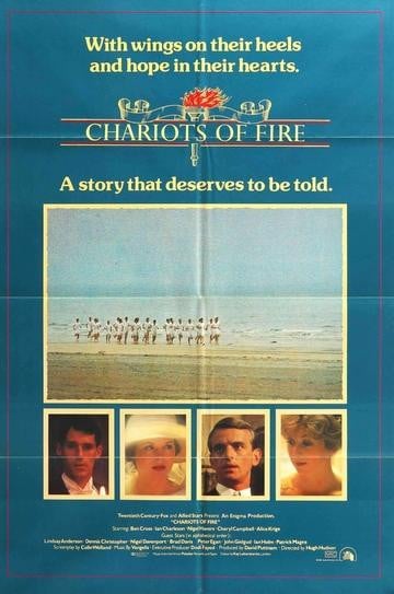 Chariots of Fire (1981) original movie poster for sale at Original Film Art - Vintage Movie Posters
