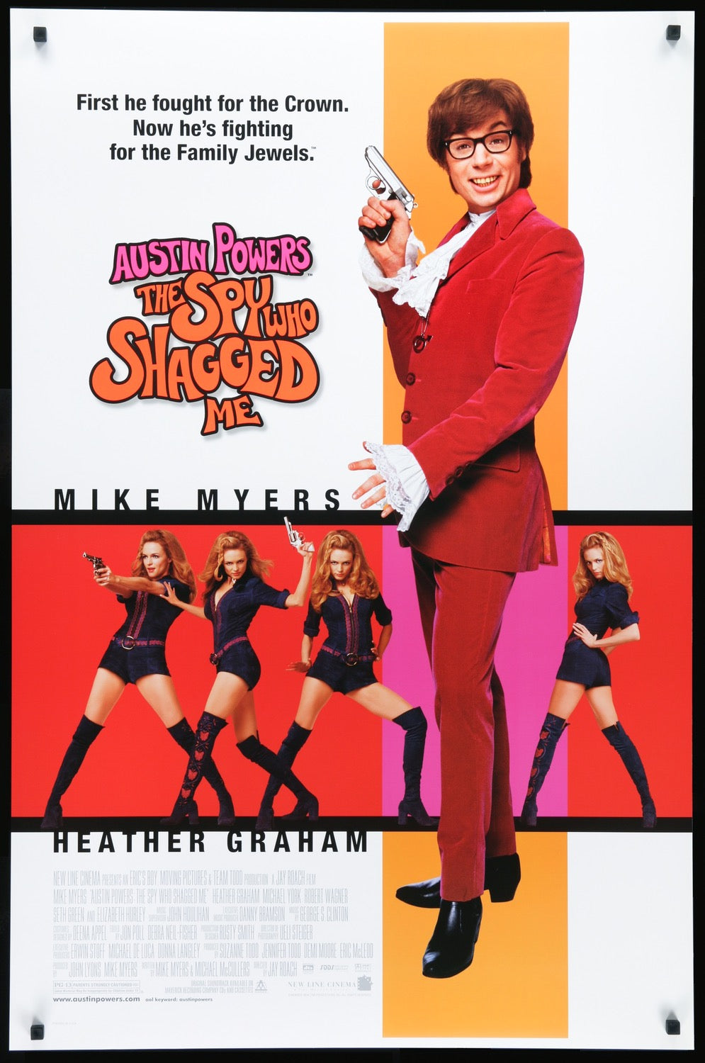 Austin Powers: The Spy Who Shagged Me (1999) original movie poster for sale at Original Film Art - Vintage Movie Posters
