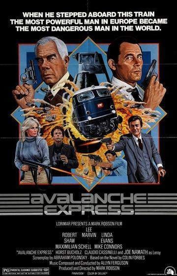 Avalanche Express (1979) original movie poster for sale at Original Film Art - Vintage Movie Posters