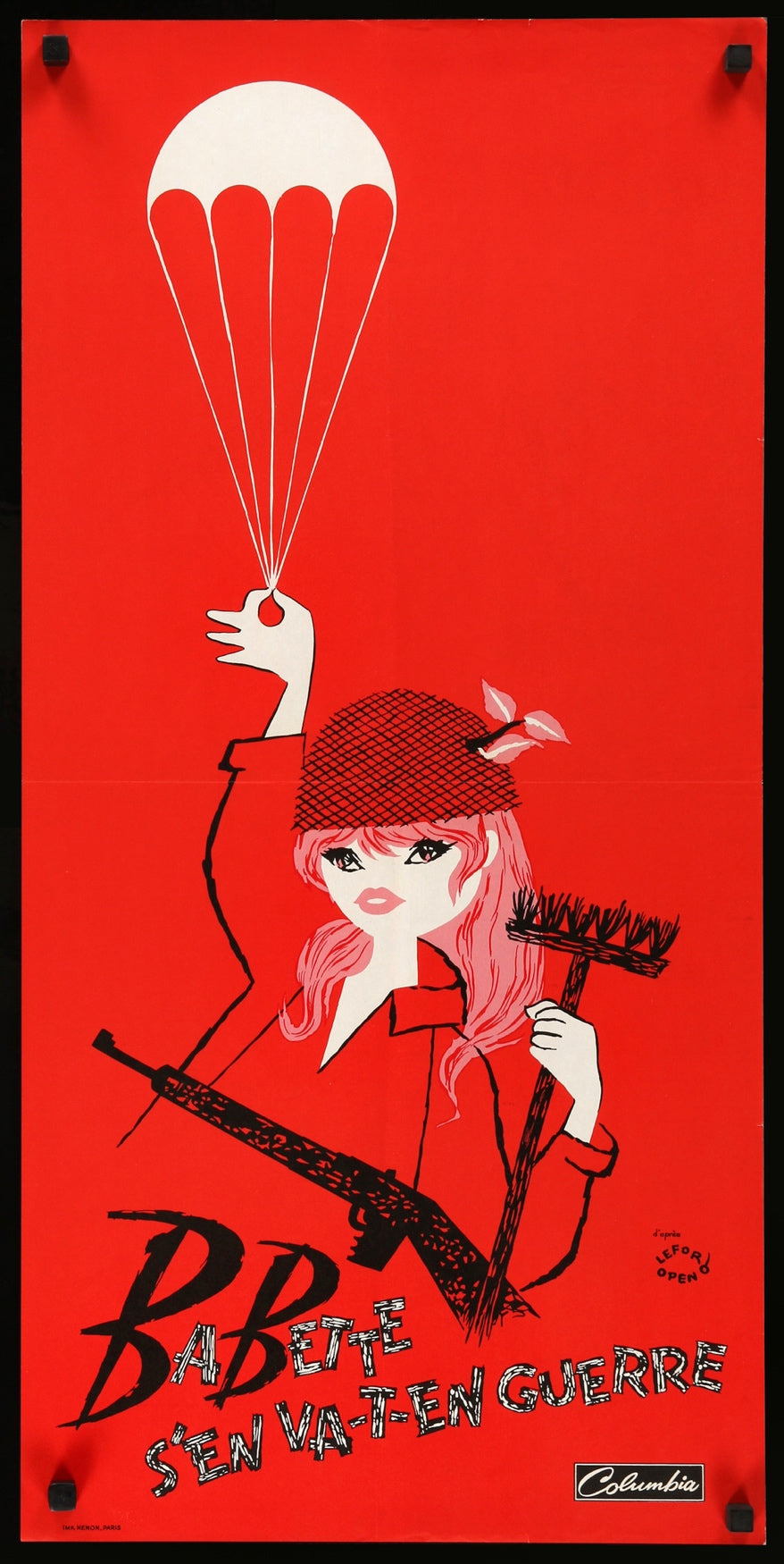 Babette Goes to War (1959) original movie poster for sale at Original Film Art - Vintage Movie Posters