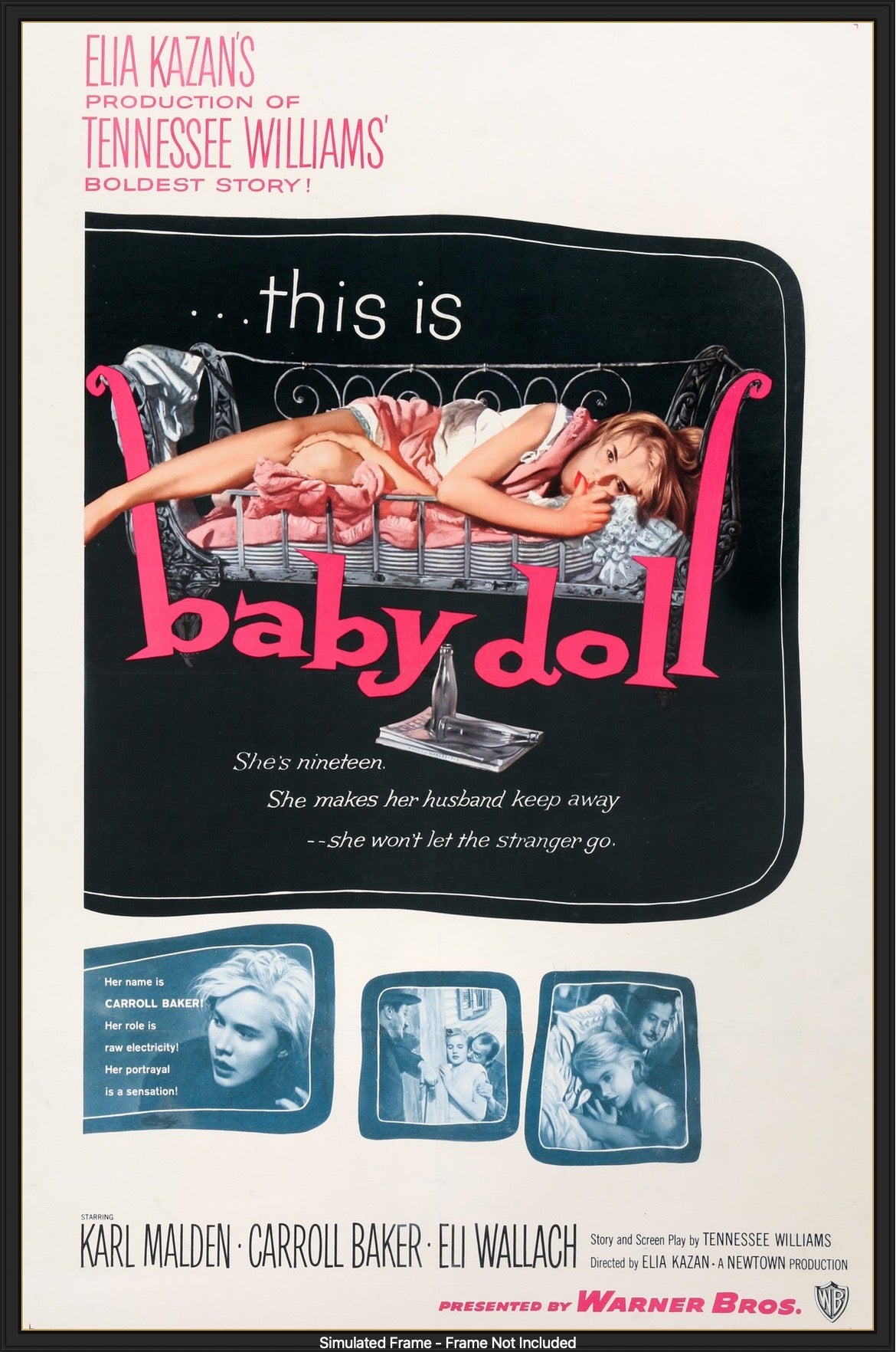 Baby Doll (1956) original movie poster for sale at Original Film Art - Vintage Movie Posters