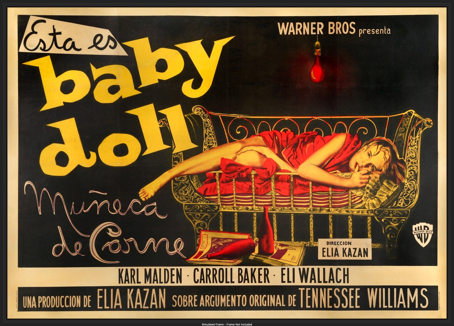 Baby Doll (1956) original movie poster for sale at Original Film Art