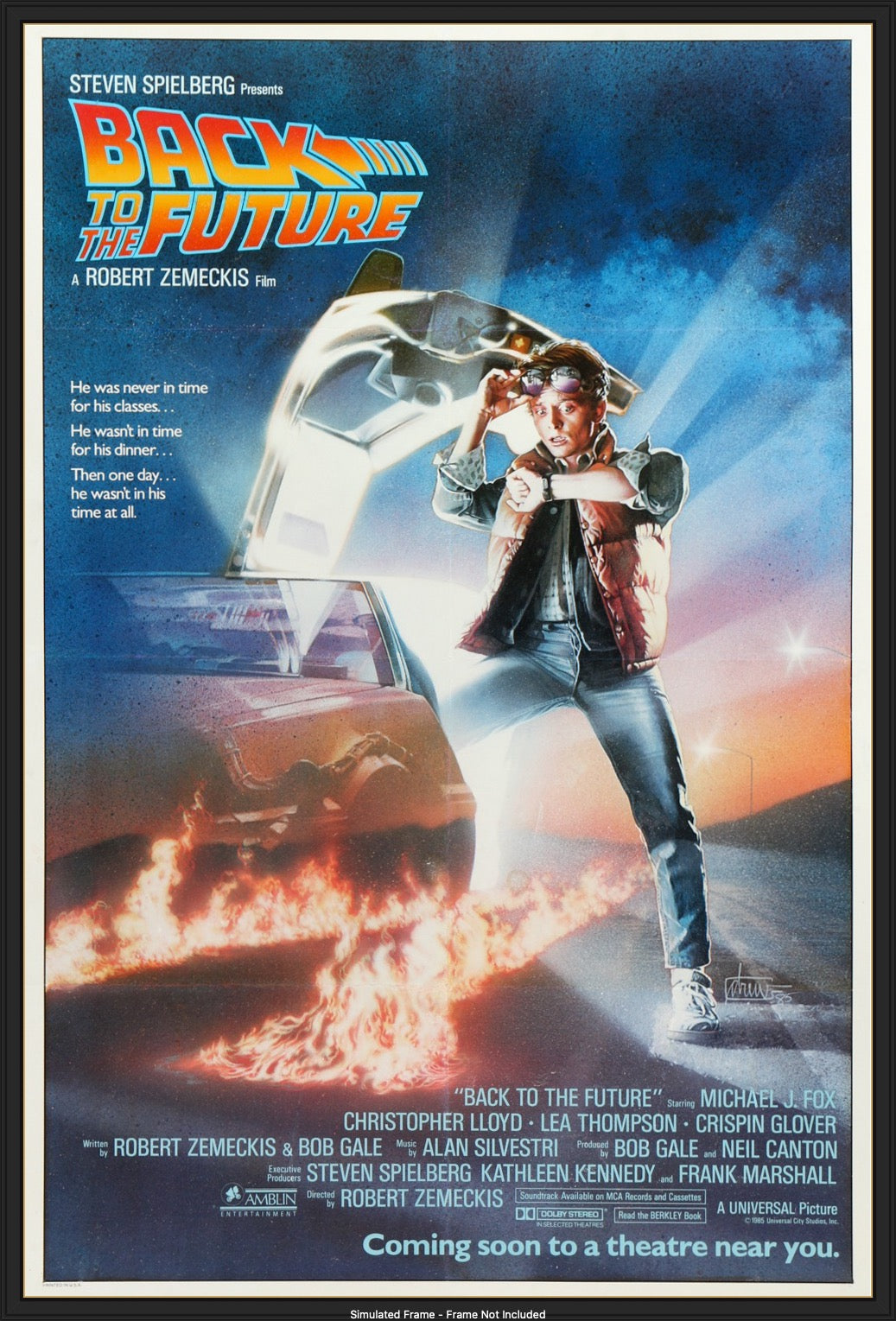 Back To the Future (1985) original movie poster for sale at Original Film Art