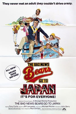 Bad News Bears Go to Japan (1978) original movie poster for sale at Original Film Art - Vintage Movie Posters