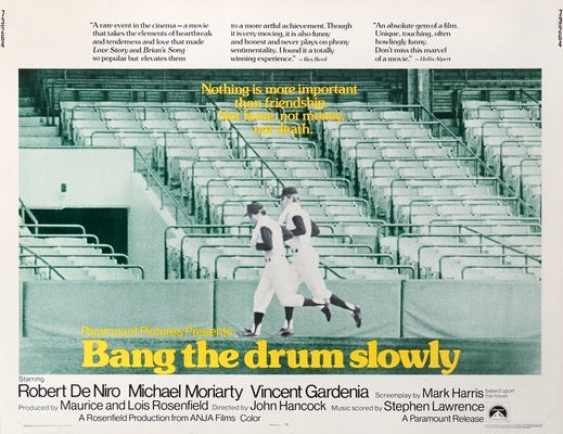 Bang the Drum Slowly (1973) original movie poster for sale at Original Film Art - Vintage Movie Posters